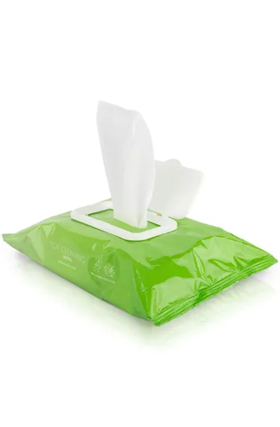 Bild 2 för EasyGlide Toy Cleaning Wipes 100 wipes
