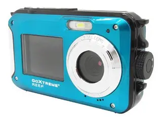 Produktfoto för Easypix GoXtreme Reef - Digitalkamera - kompakt - 8.0 MP / 24.0 MP (interpolerat) - 1 080 p - undervatten upp till 3 m - blå