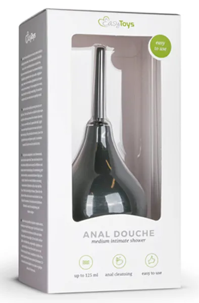 Bild 2 för Easytoys Black Anal Douche - MEDIUM