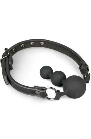 Produktfoto för EasyToys: Pecker Gag, Triple Ball Silicone Gag