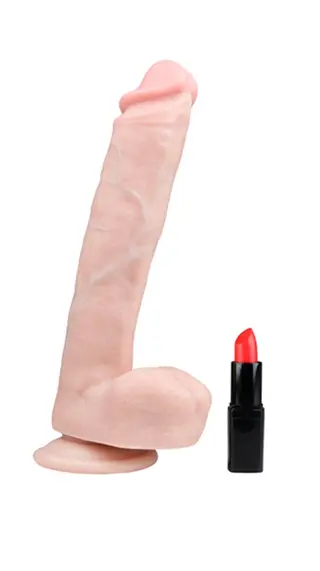 Produktfoto för Easytoys Realistic Dildo Flesh 26,5 cm