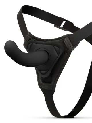 Produktfoto för Easytoys Silicone Strap-On Smooth Strap-on med sele