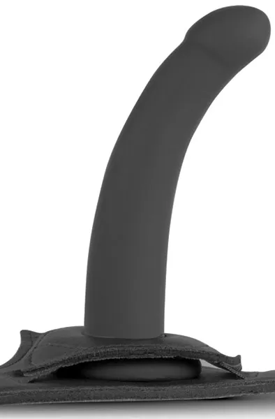 Bild 2 för Easytoys Silicone Strap-On Smooth Strap-on med sele