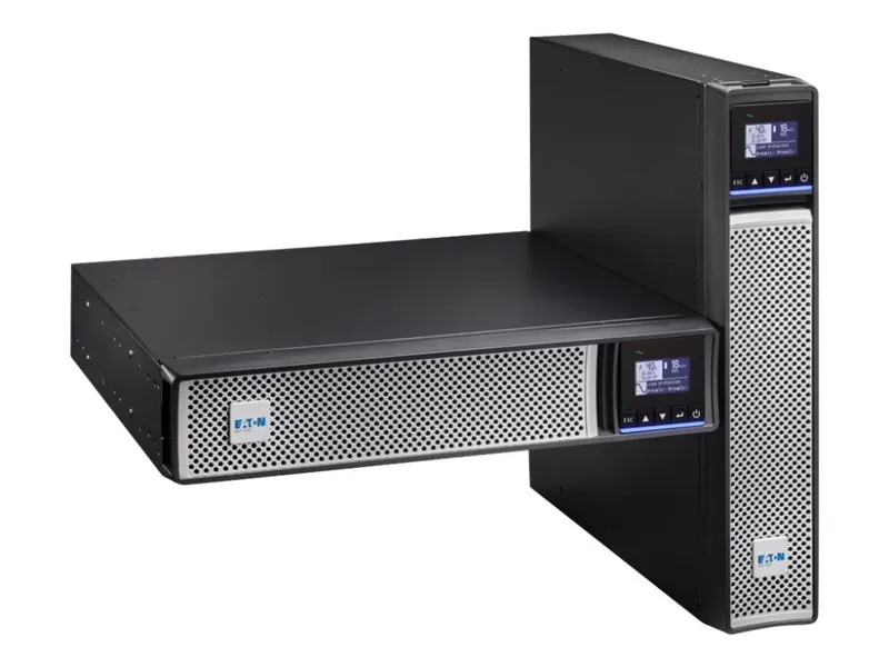 Alternativ bild 0 för Eaton 5PX2200IRT2UG2 5PX 2200i RT2U G2 UPS 2200VA / 2200W Input: C20 Output: (8) C13 (2) C19 Rack/tower 2U