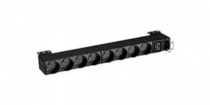 Alternativ bild 0 för Eaton FlexPDU - Kraftdistributionsenhet (kan monteras i rack) - AC 220-240 V - 3000 VA - ingång: IEC 60320 C20 16A - utgångskontakter: 9 (IEC-kontakt, CEE 7/4) - 1U - 19
