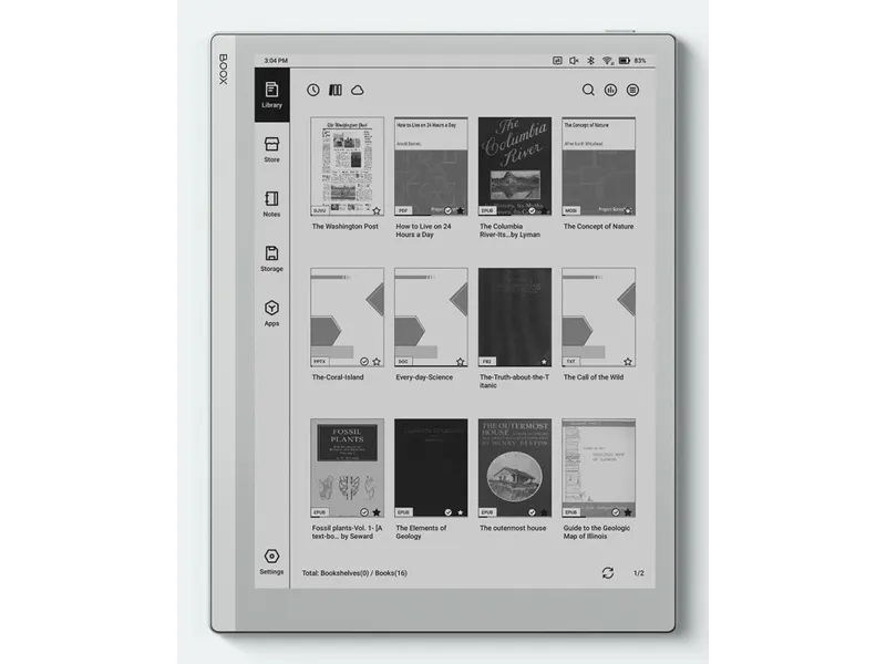 Alternativ bild 0 för Ebook onyx boox go 10,3 carta 1200 64gb wi-fi juodas