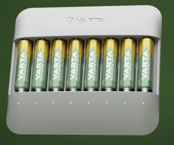 Alternativ bild 0 för Eco Charger Multi Recycled 8x AA 2100mAh