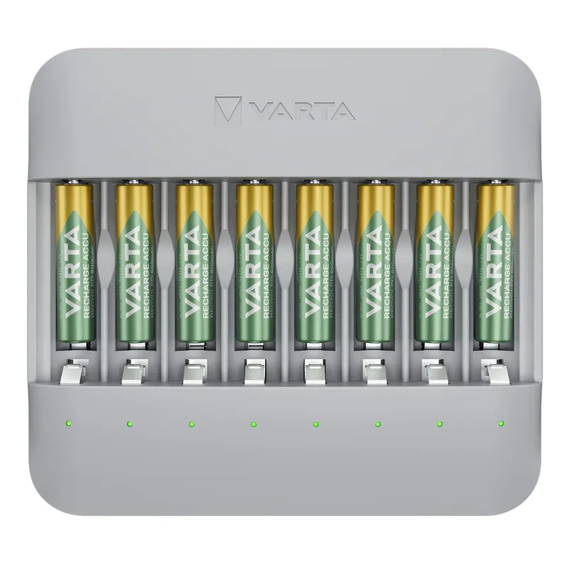 Alternativ bild 0 för Eco Charger Multi Recycled 8x AA 2100mAh