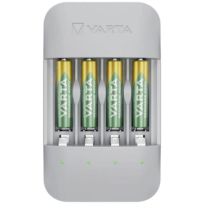 Alternativ bild 0 för Eco Charger Pro Recycled 4x AAA 800mAh