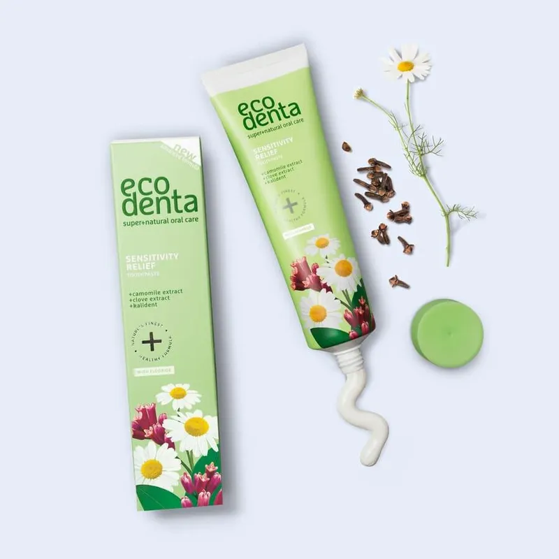 Bild 2 för Ecodenta Green Line Sensitivity Relief toothpaste 100 ml