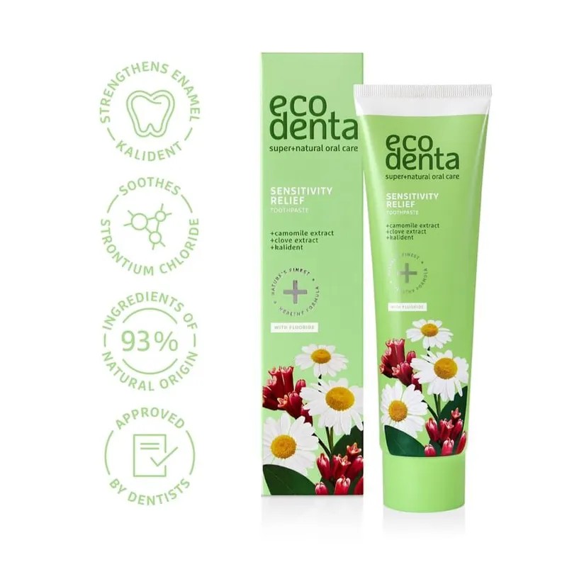 Bild 3 för Ecodenta Green Line Sensitivity Relief toothpaste 100 ml