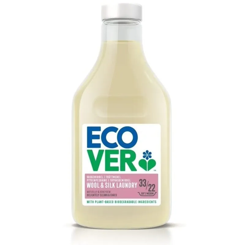 Bild 1 för Ecover Flytande Fintvättmedel Silke & Ull Waterlily & Honeydew 1000 ml