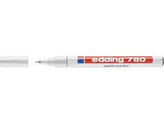 Produktfoto för edding Märkpenna 780 med 0,8 mm, vit