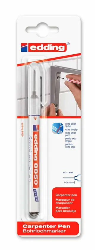 Produktfoto för edding Märkpenna 8850 permanent 0,7 - 1 mm, svart