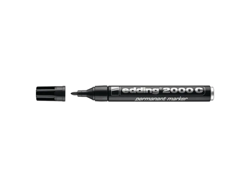 Alternativ bild 0 för edding Märkpenna Permanent 2000 C med 1,5 - 3 mm, svart