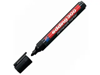 Produktfoto för edding Märkpenna Permanent 300 med 1,5 - 3 mm, svart