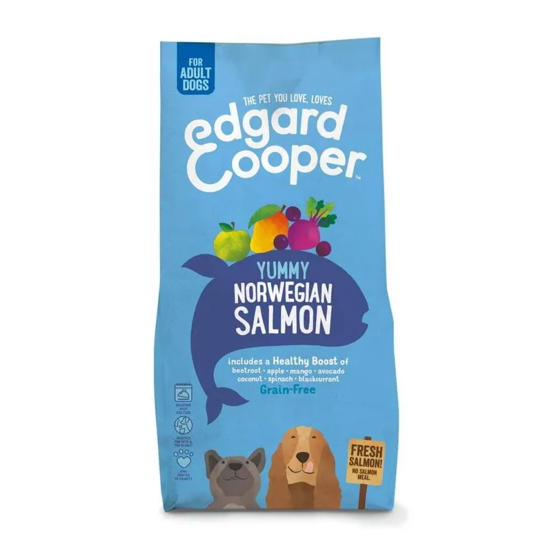 Alternativ bild 0 för Edgard & Cooper Dog Adult Grain-Free Lax (7 kg)