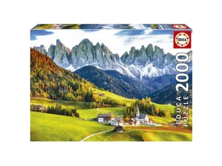 Produktfoto för Educa 2000 Autumn In The Dolomites