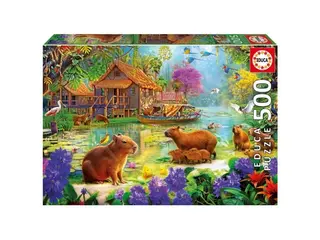 Produktfoto för Educa 500 Capybara Village