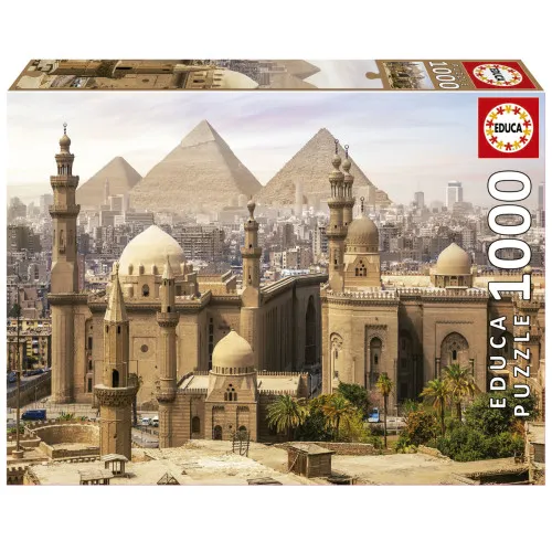Alternativ bild 0 för Educa Puzzle Educa 1000 Kairo Egypten