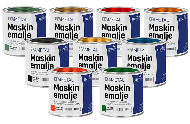 Alternativ bild 0 för EFAmetal Maskinfärg vit 0,75L