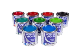 Produktfoto för EFAmetal Maskinfärg vit 0,75L