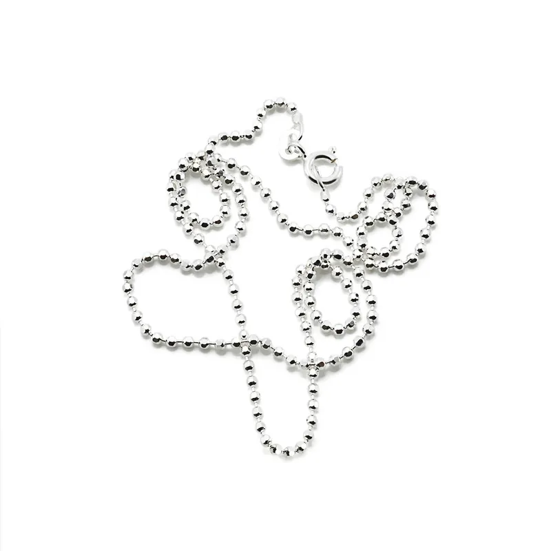Alternativ bild 0 för Efva Attling Bead Chain D/C 1.8 mm 36 CM - SILVER
