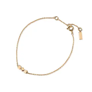 Produktfoto för Efva Attling Dice Bracelet 16/19 CM - GULD