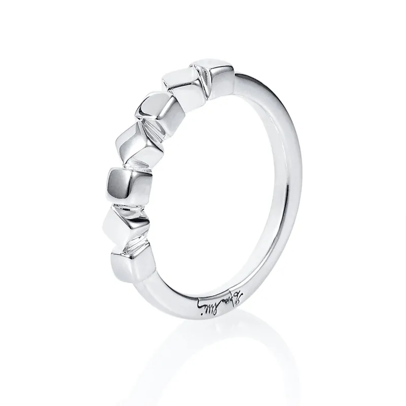 Alternativ bild 0 för Efva Attling Dice Ring 15.00 MM - SILVER