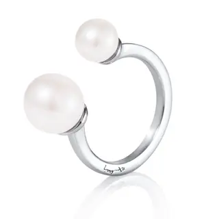 Produktfoto för Efva Attling Drip Drop Ring 15.00 MM - SILVER