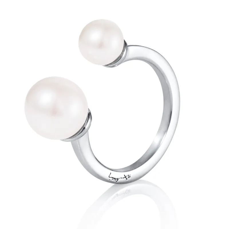 Alternativ bild 0 för Efva Attling Drip Drop Ring 15.00 MM - SILVER