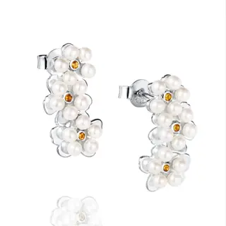 Produktfoto för Efva Attling Förgätmigej Earrings ONE SIZE - SILVER