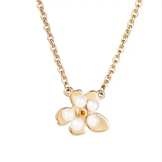 Produktfoto för Efva Attling Förgätmigej Necklace 40/42/45 CM - GULDPLÄTERAT SILVER