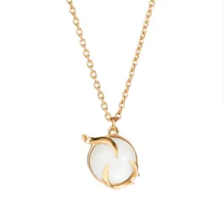 Produktfoto för Efva Attling Frö Necklace 40/42/45 CM - GULDPLÄTERAT SILVER