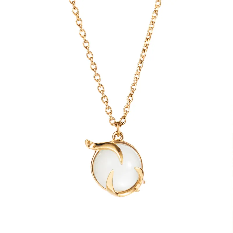 Alternativ bild 0 för Efva Attling Frö Necklace 40/42/45 CM - GULDPLÄTERAT SILVER