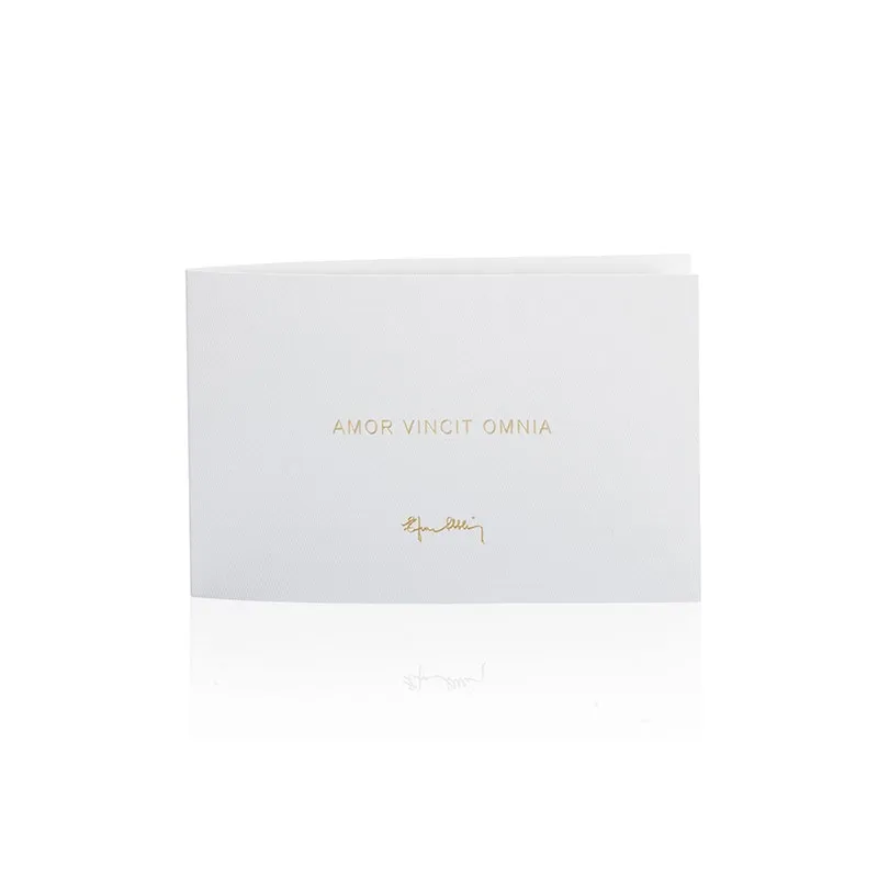 Alternativ bild 0 för Efva Attling Greeting Card – Amor Vincit Omnia small. ONE SIZE - ÖVRIGT