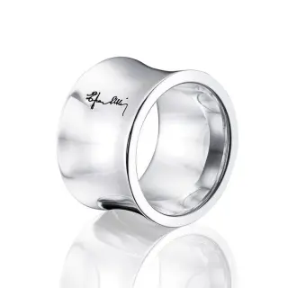 Produktfoto för Efva Attling Hooked On Simone Ring. 15.00 MM - SILVER