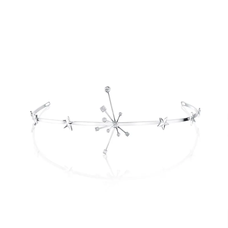 Alternativ bild 0 för Efva Attling Kaboom Tiara ONE SIZE - SILVER