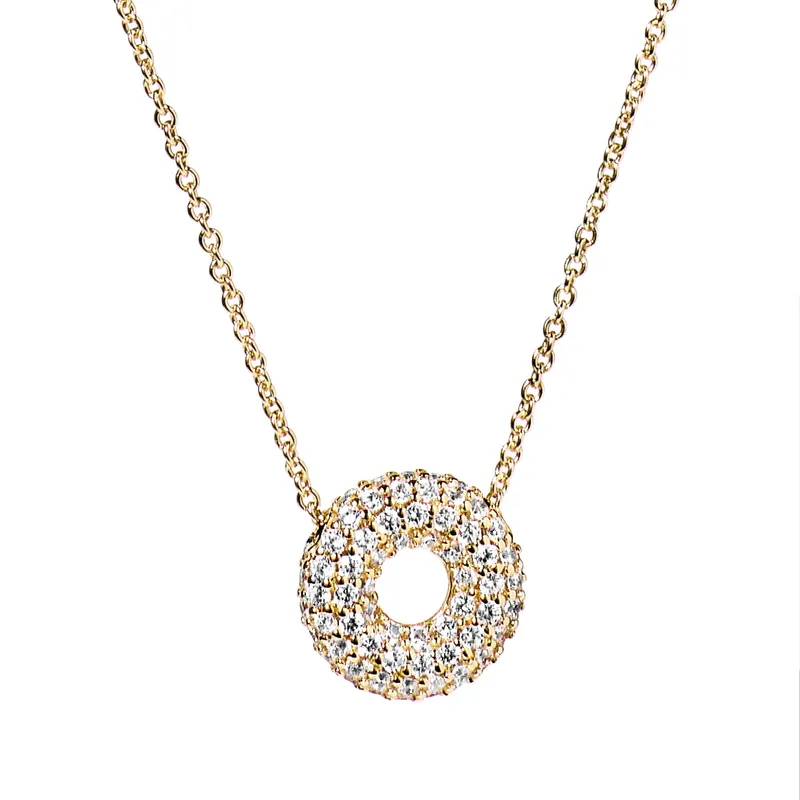 Alternativ bild 0 för Efva Attling Lifesaver & Stars Necklace 40/42/45 CM - GULD