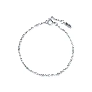 Produktfoto för Efva Attling Link Chain 0.5 mm Bracelet 13/15 CM - SILVER