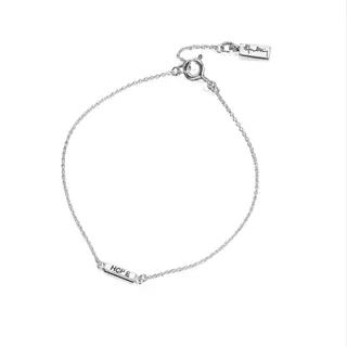Produktfoto för Efva Attling Mini Me Hope Bracelet 17/19 CM - SILVER