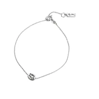 Produktfoto för Efva Attling Mini Me Sans Peur Bracelet 17/19 CM - SILVER