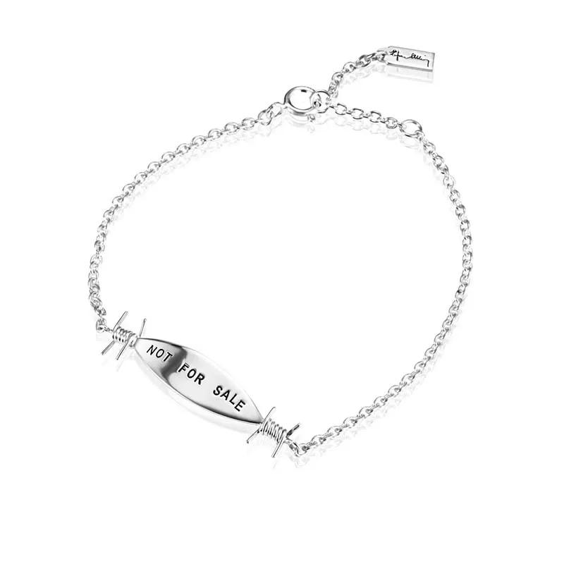 Alternativ bild 0 för Efva Attling Not For Sale Bracelet. 16/17.5/19 CM - SILVER