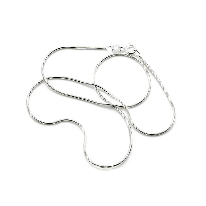 Alternativ bild 0 för Efva Attling Snake Chain 1.2 mm 40 CM - SILVER