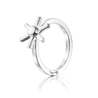 Produktfoto för Efva Attling Starflower Ring. 15.00 MM - SILVER