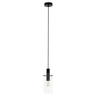 Produktfoto för EGLO 97366, Svart, Transparent, Stål, Glas, Svart, inomhus