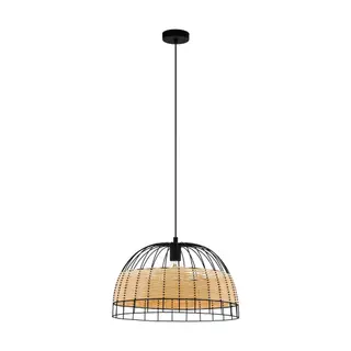 Produktfoto för EGLO ANWICK pendlande belysning - svart/natur