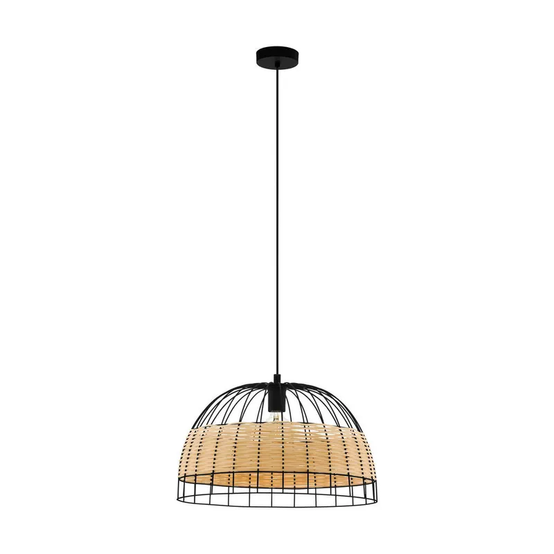 Bild 1 för EGLO ANWICK pendlande belysning - svart/natur