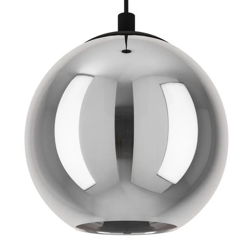 Bild 4 för EGLO Ariscani, Svart, Transparent, Svart, Transparent, Glas, Stål, Svart, inomhus, IP20