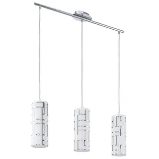 Produktfoto för Eglo Bayman - Hängande lampa - 3 uttag - E27 - vit, krom